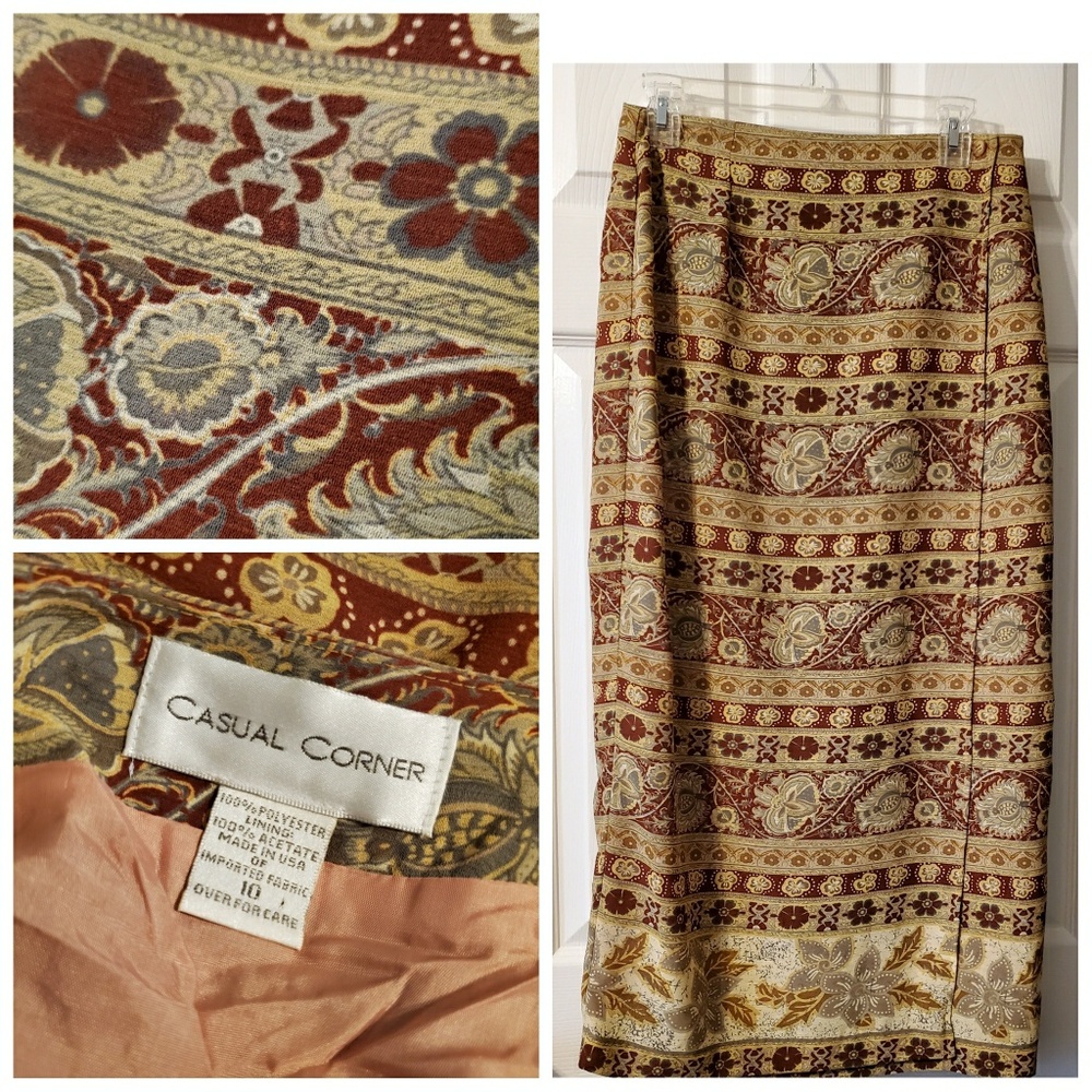 Women's lined skirt